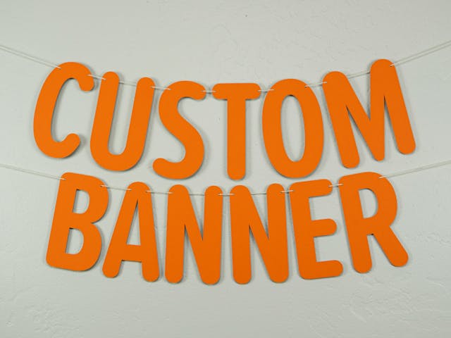 Custom "Rounded" Banner - Classroom, teacher, class name, event signage