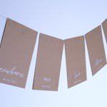 Printed One Year Photo Banner